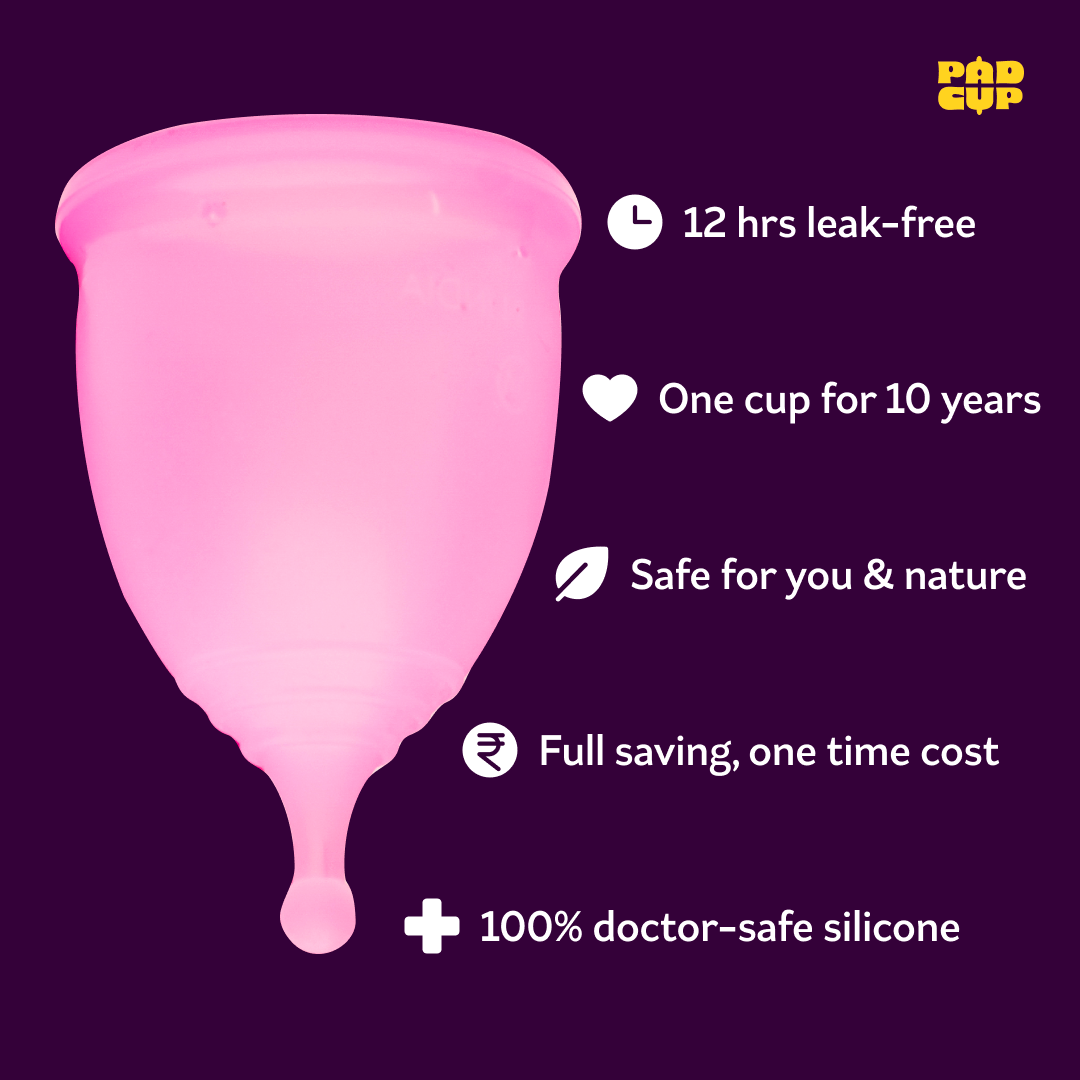 PADCUP™ - Reusable Menstrual Cup