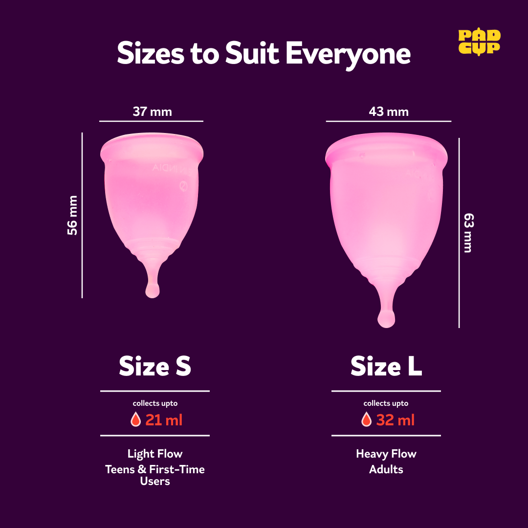 PADCUP™ - Reusable Menstrual Cup