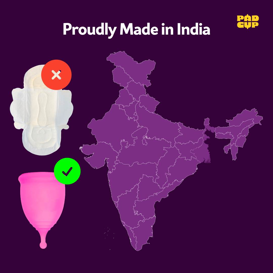 PADCUP™ - Reusable Menstrual Cup