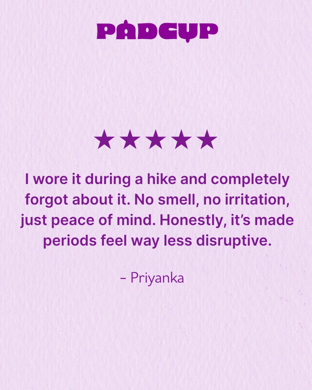 PADCUP™ - Reusable Menstrual Cup