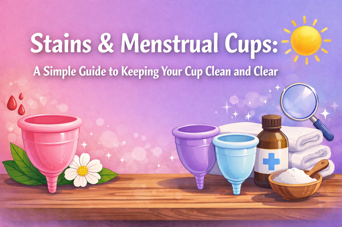 Stains & Menstrual Cups: A Simple Guide to Keeping Your Cup Clean and Clear