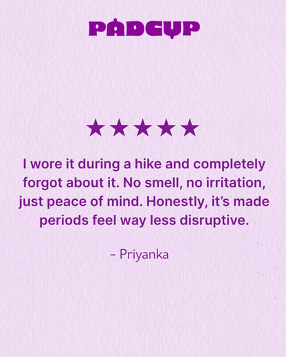 PADCUP™ - Reusable Menstrual Cup